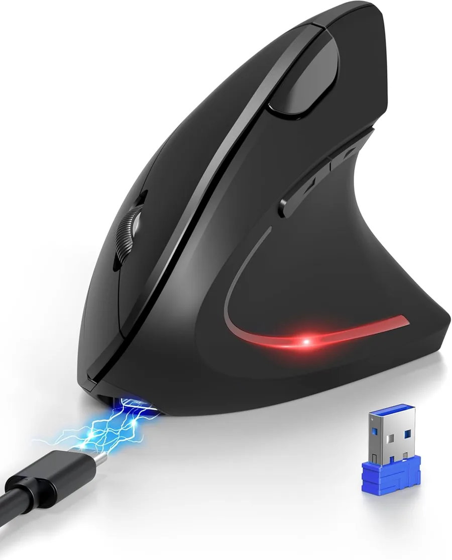 TECKNET Raton Bluetooth Ergonomico Vertical