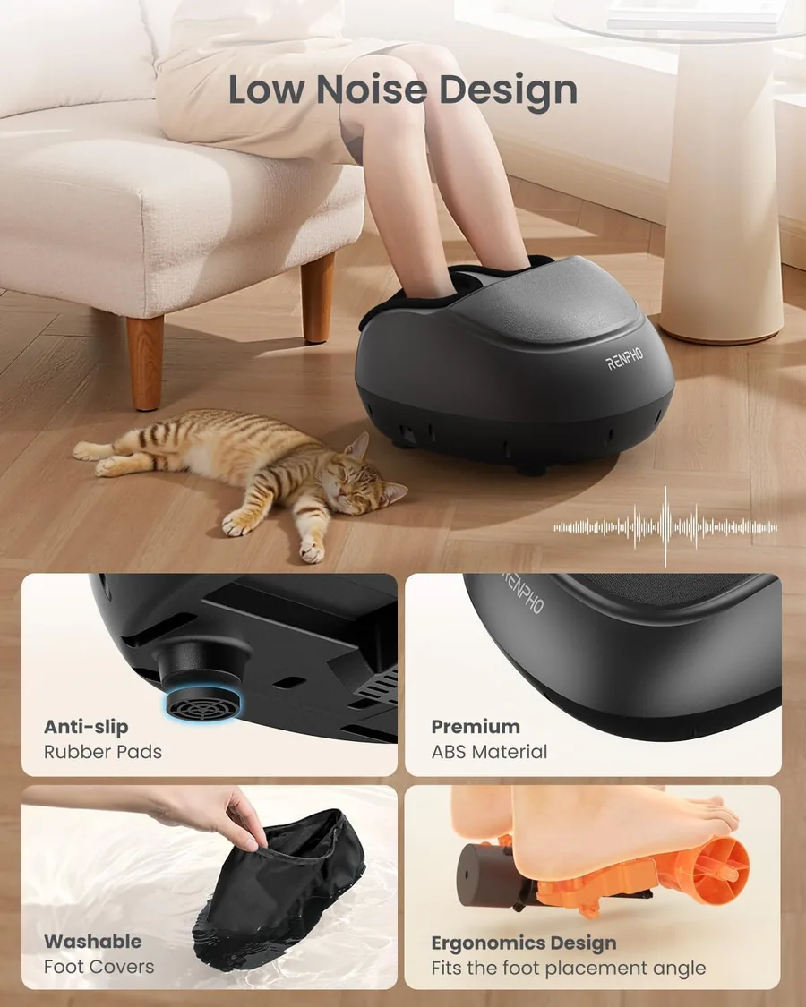 RENPHO Masajeador de Pies Shiatsu con Calor