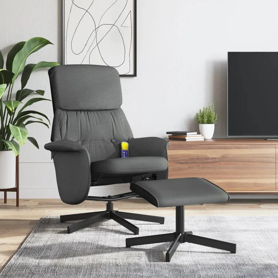 Sillon de Masaje con Reposapies Giratorio