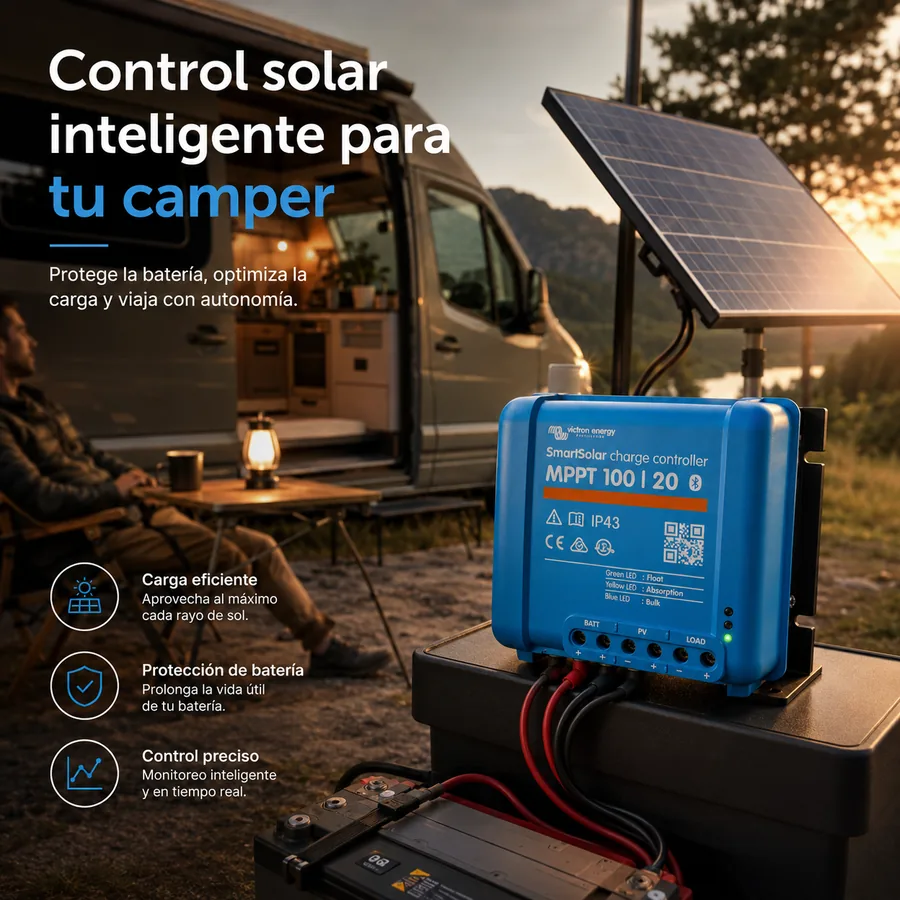 Victron Energy SmartSolar MPPT 100V 20A Bluetooth
