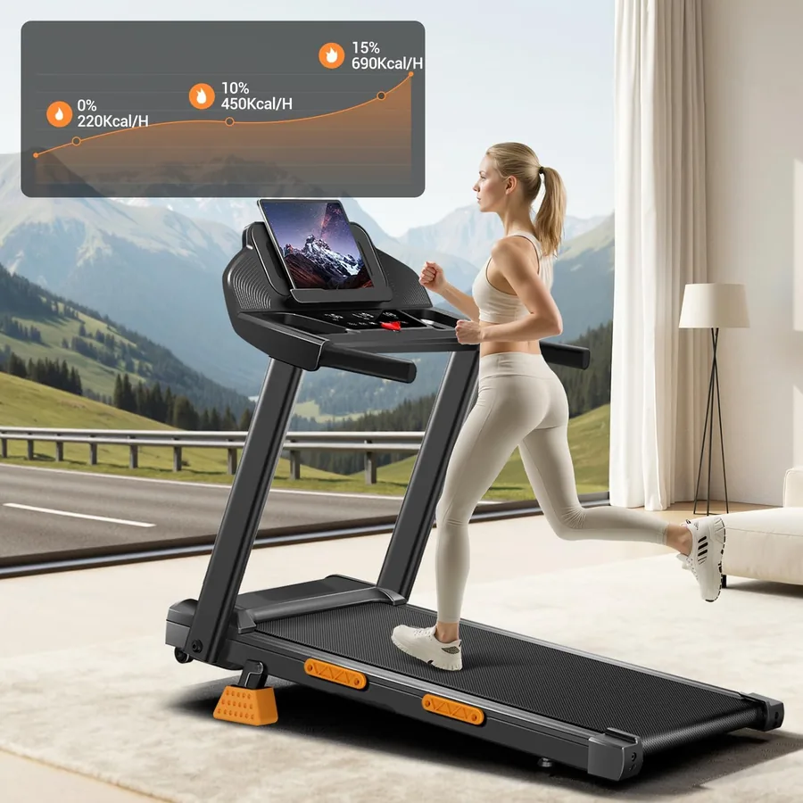 CURSOR Cinta de Correr Plegable con Inclinacion 15%
