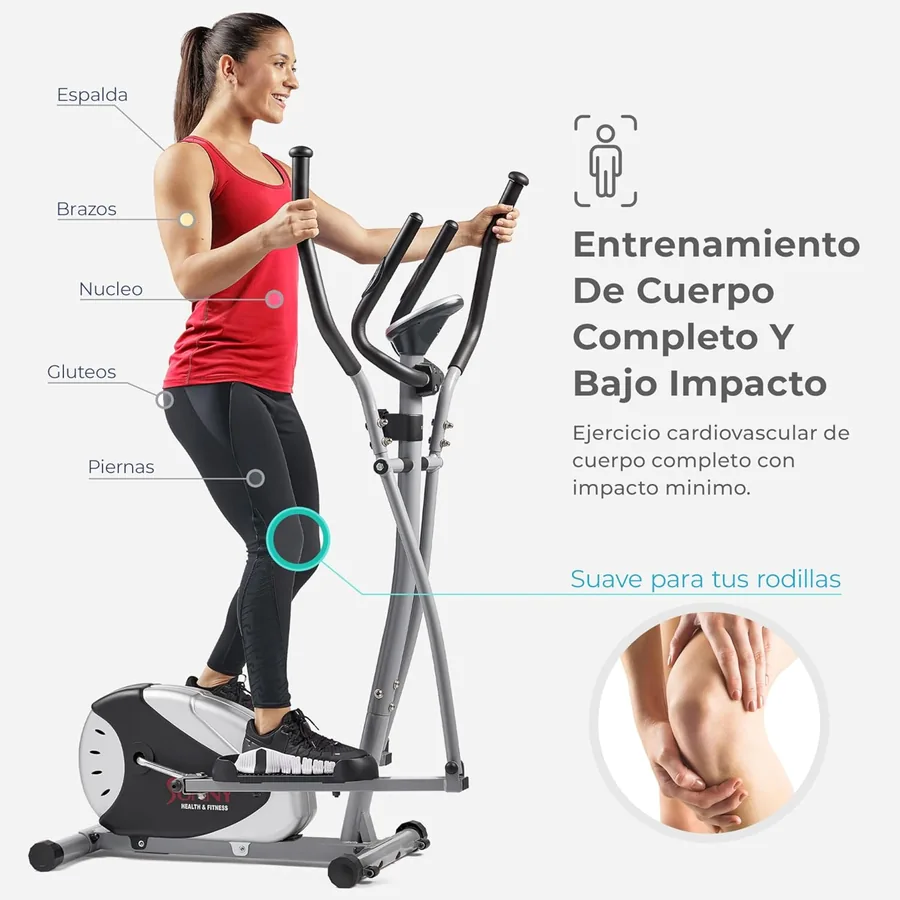 Sunny Health & Fitness Maquina Eliptica Step Legacy