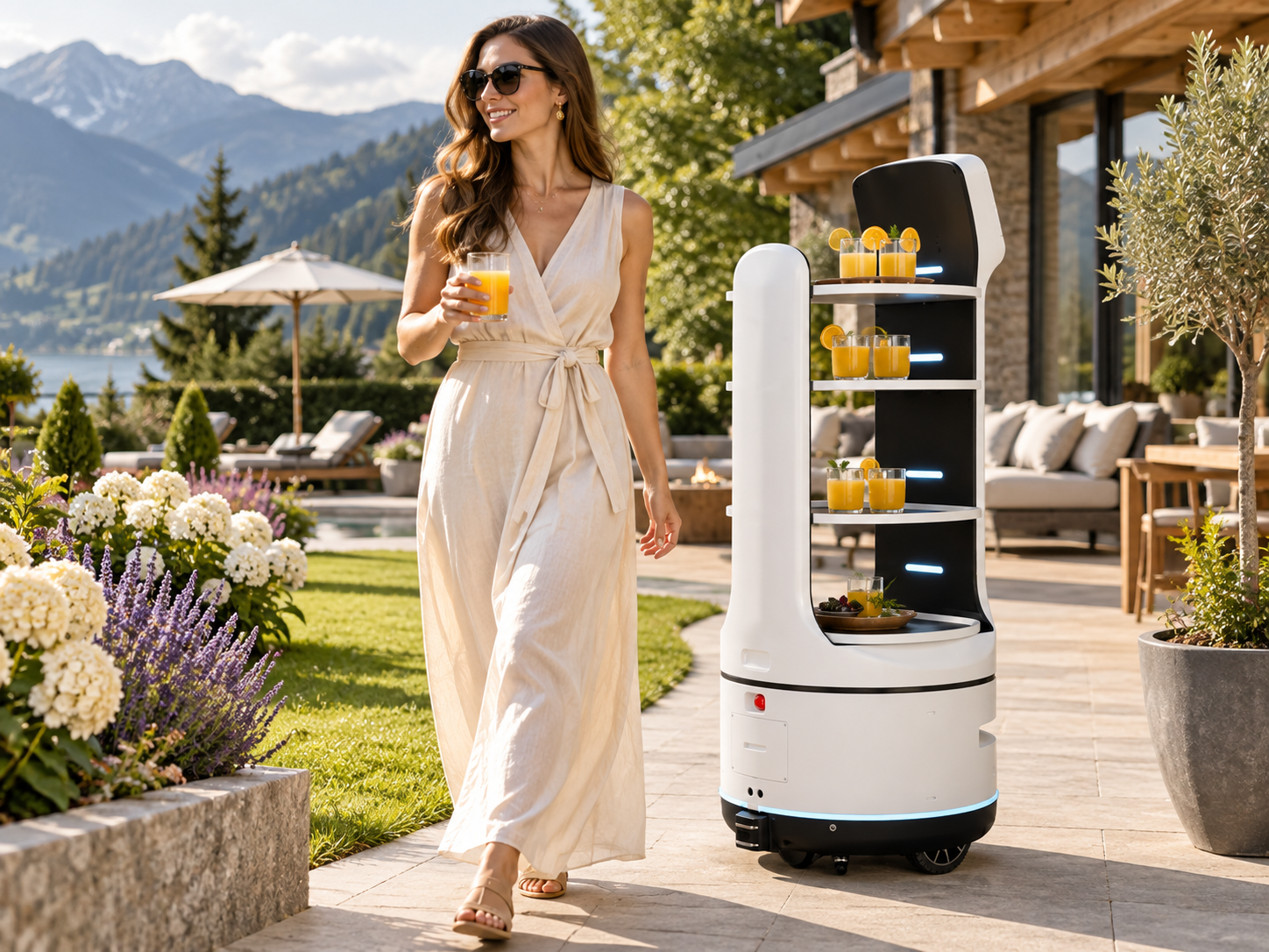 Robot autónomo de servicio