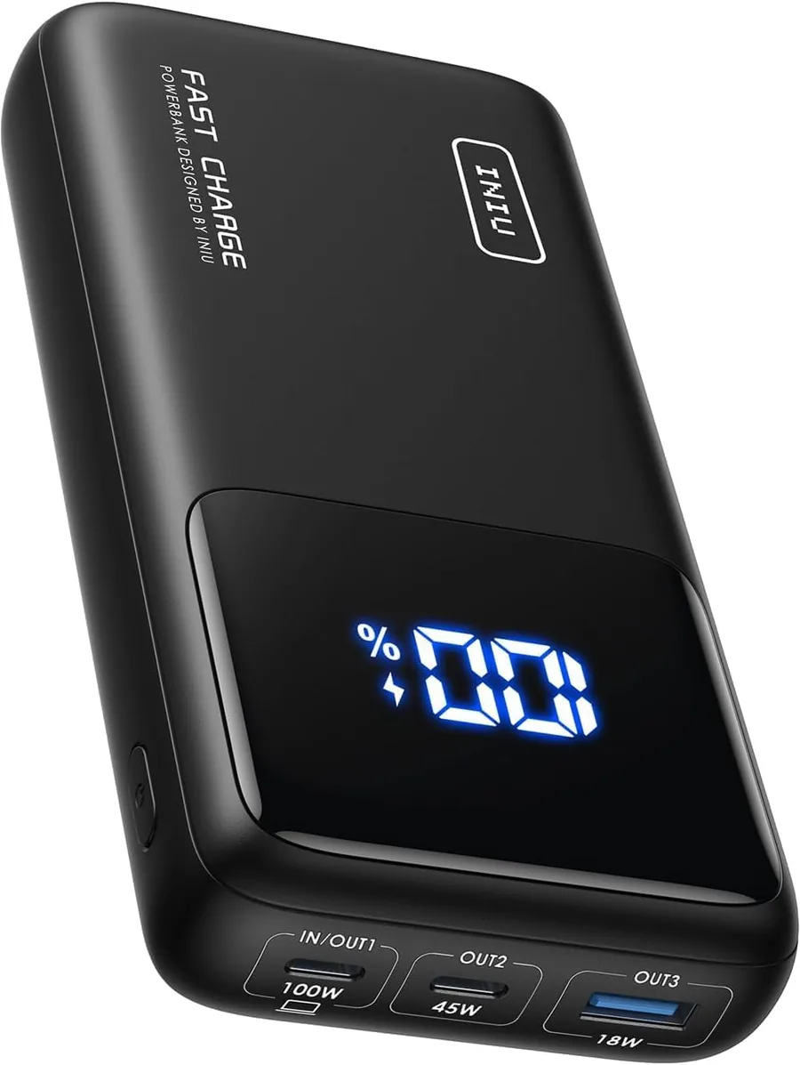 INIU Power Bank para Portatil 100W 25000mAh