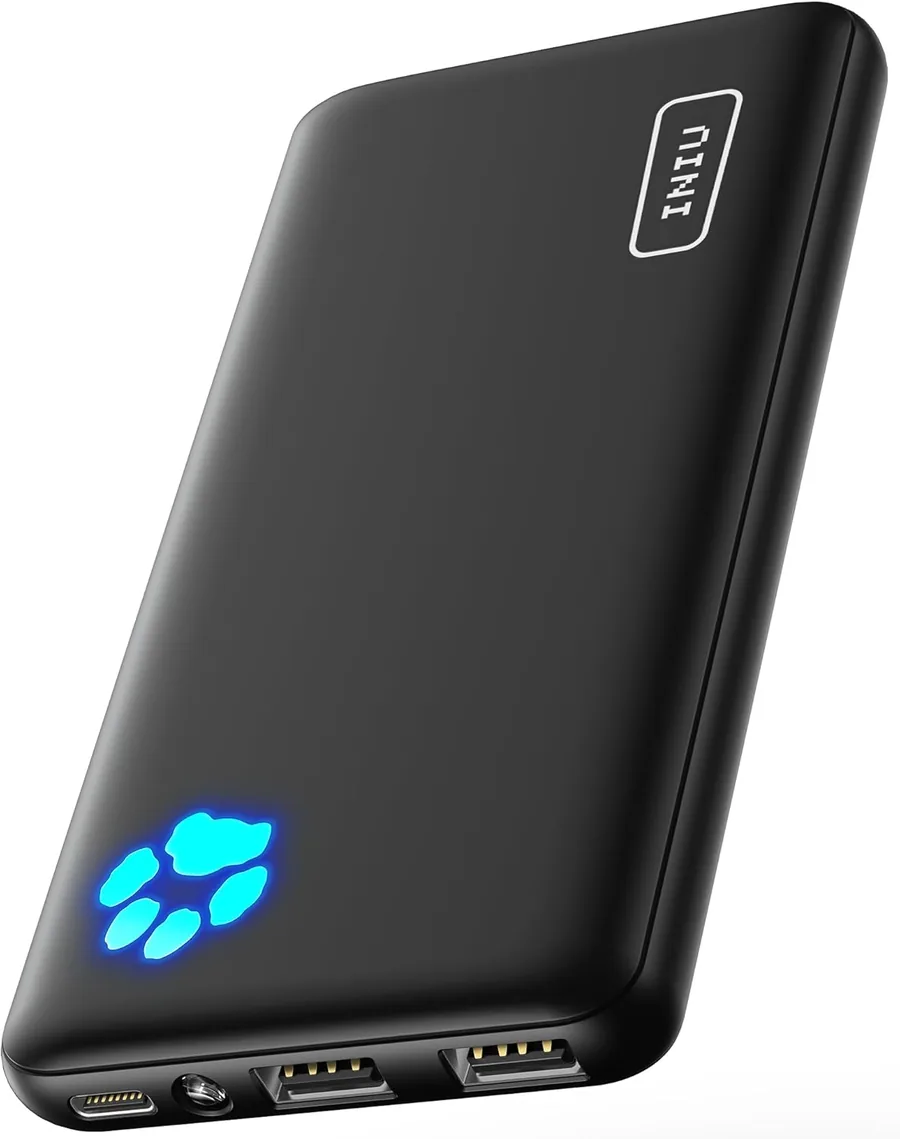 INIU Power Bank Slimmest Triple 3A 10000mAh