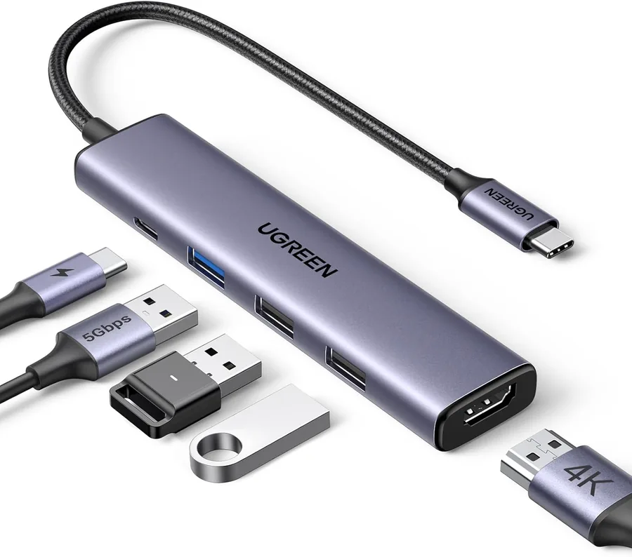 UGREEN Revodok 105 Hub USB C 5 en 1