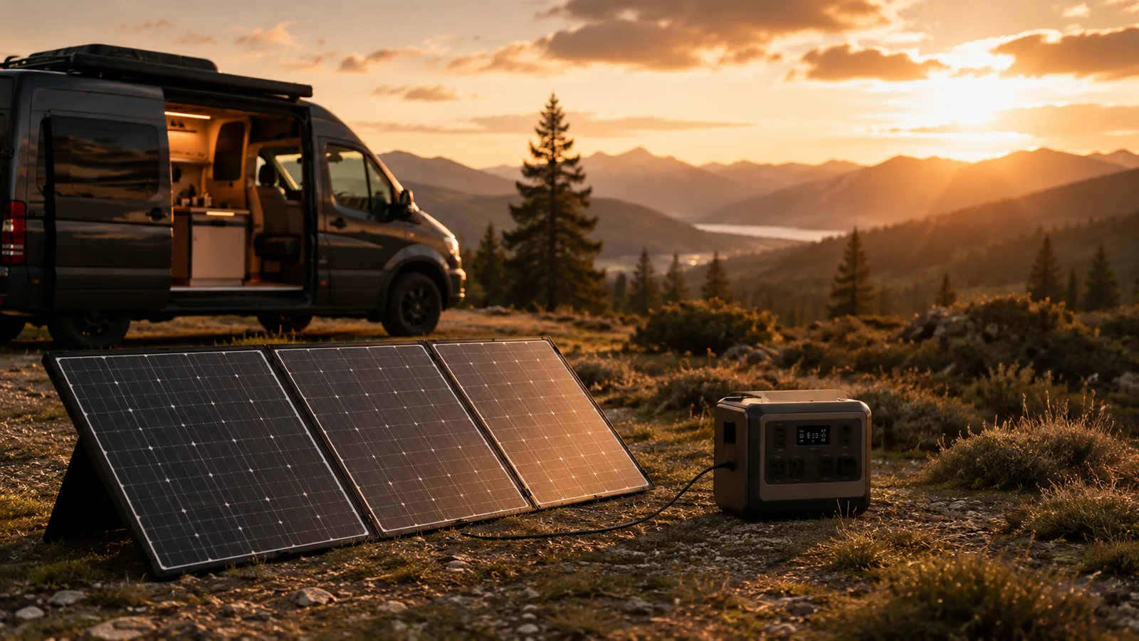 Solar camper
