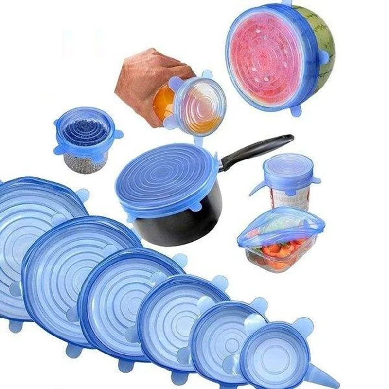 Usage of Silicone Stretch Lids or Silicon Covers